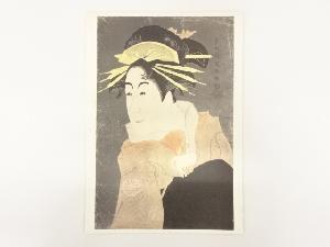 東洲斎写楽　「松本米三郎のけはい坂の少将実はしのぶ」　印刷複製品